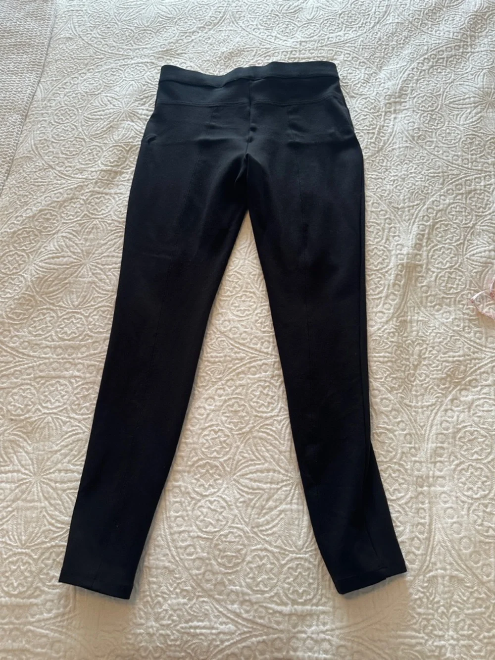 Philosophy Black Slim Ponte Ankle Pants Leggings